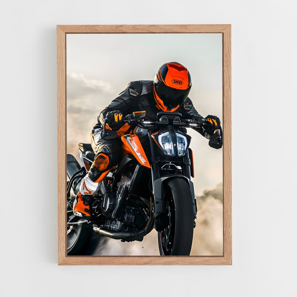 Poster Éminent Duke 790 – affiche KTM Moto (vue 4)